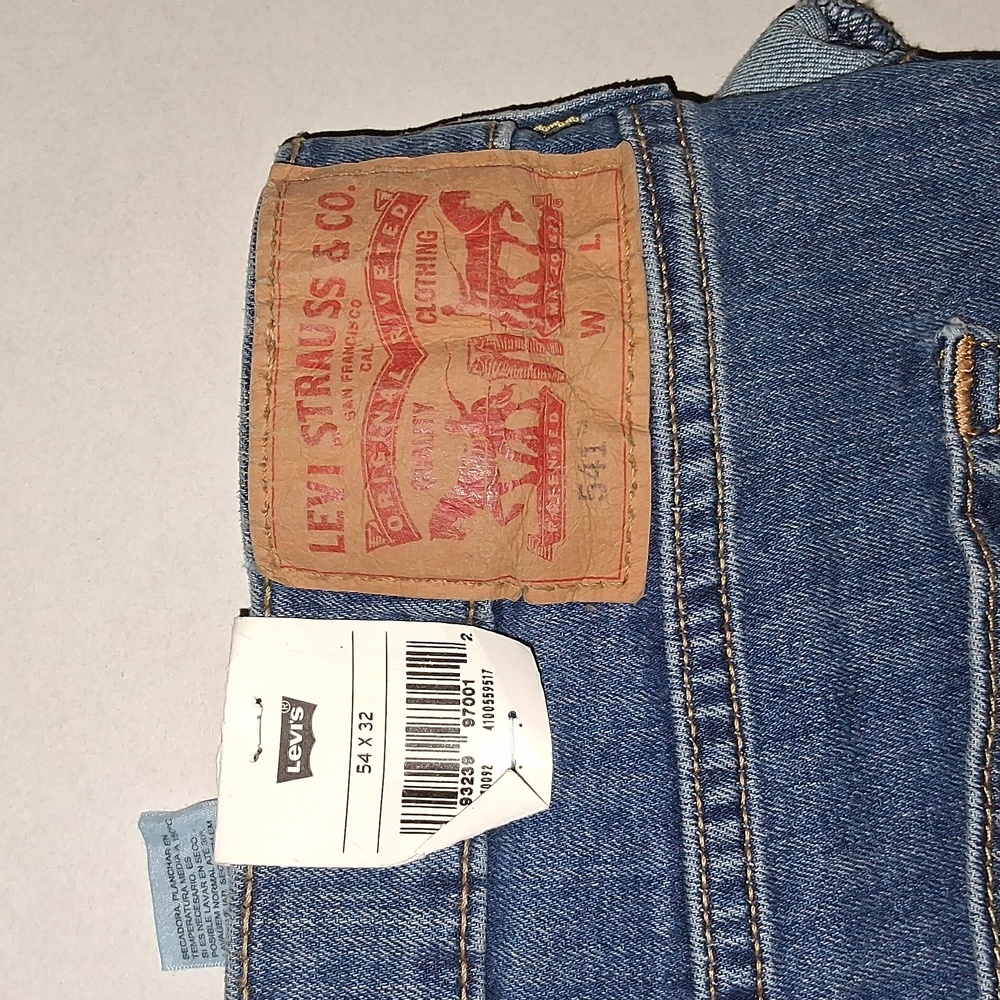 Levi's 541 Athletic Taper Fit Jeans - Stretch Big&Tall 54x32 NWT - Picture 3 of 4